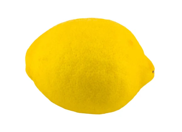 Жовтий Свіжий Лимон Фоні Крупним Планом — стокове фото