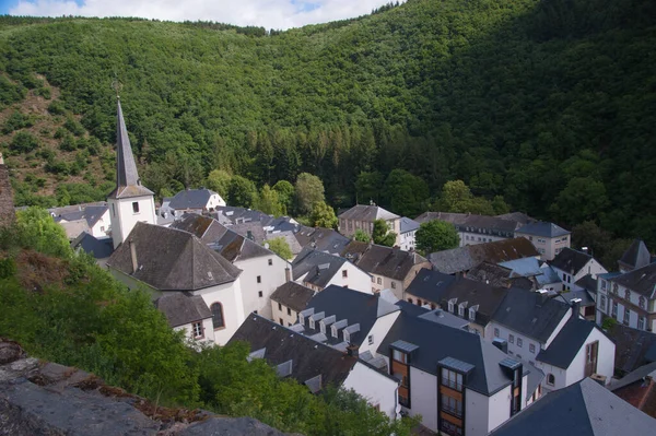 Luxemburgo País Beleza Vista Panorâmica — Fotografia de Stock