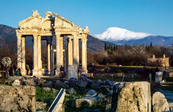 Afrodisias Muinainen Kaupunki Turkissa — kuvapankkivalokuva
