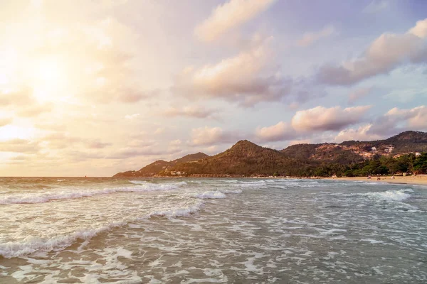 魔法の海の美しい景色 旅の背景 — ストック写真