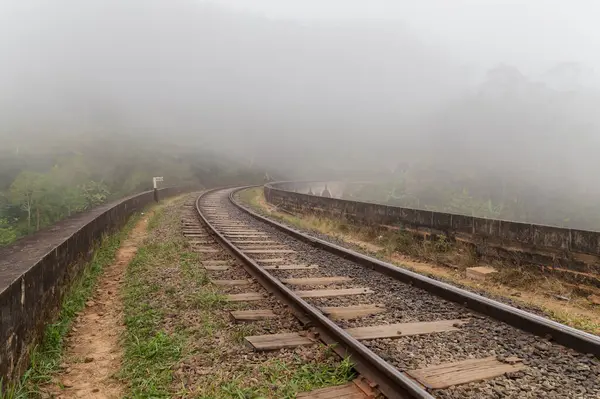 Kolej Sri Lanka Zamknąć — Zdjęcie stockowe
