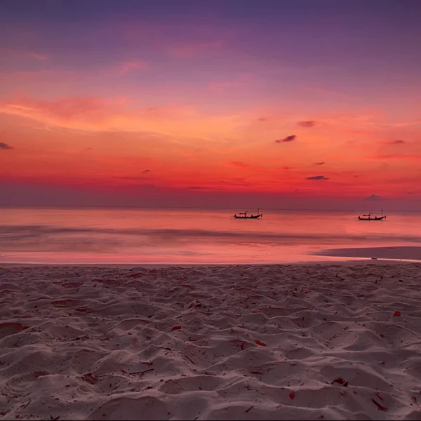 Deniz Manzarası Çok Güzel Doğa Seyahat Arka Planı — Stok fotoğraf