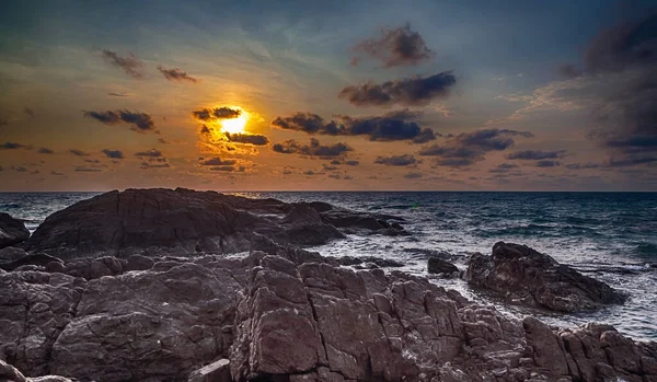 Beach View Sunset — Stock Photo, Image
