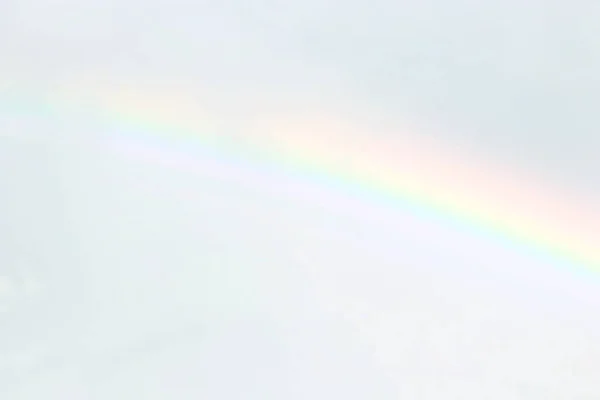 Blurred Sky Rainbow Soft Blurred Soft Rainbow Sky Pastel Color — Stock Photo, Image