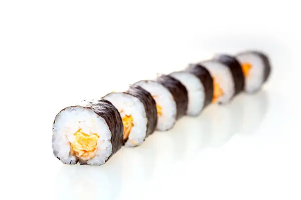 Sushi Leckeres Japanisches Meeresfrüchtekonzept — Stockfoto