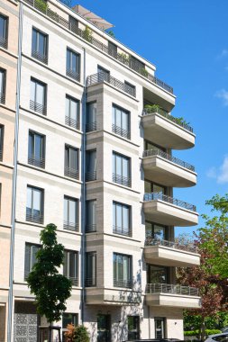 Modern apartman. Kapatın. 