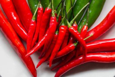 Arka plan için acı biberin yakın plan çekimi.