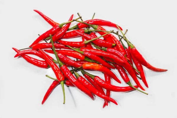 Zblízka Záběr Horké Chilli Papričky Pro Pozadí — Stock fotografie