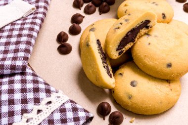 Lezzetli tatlı manzarası