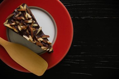 Gurme Atıştırmalık Arkaplanının yakın görüntüsü    