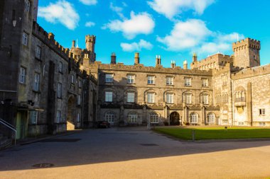 Kilkenny Castle. İrlanda Kilkenny şehir tarihi dönüm noktası