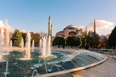 Türkiye 'de Ayasofya İstanbul Sultanahmet