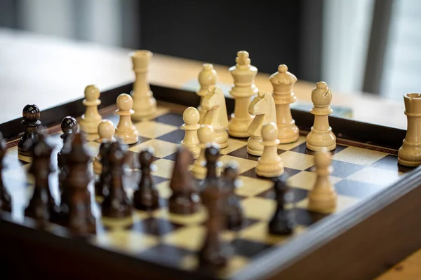 チェス金融ビジネス戦略 戦略アイデアプランニング — ストック写真
