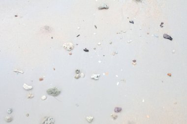 Kum arkaplan üst görünümü