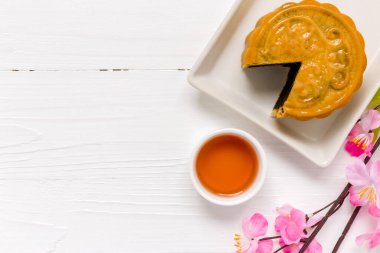 Geleneksel Çin ay çöreği bisküvileri     