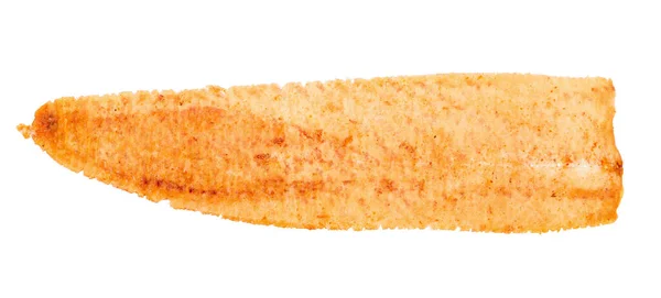 Spicy Crispy Squid Isolated White Background Squid Mashed Crisp — Stock Photo, Image