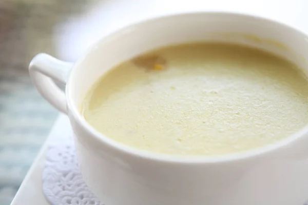 Pyszne Zupa Grzybowa Misce — Zdjęcie stockowe