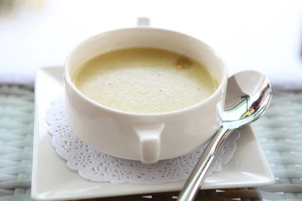 Pyszne Zupa Grzybowa Misce — Zdjęcie stockowe