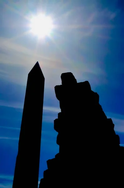 Obelisco Egípcio Karnak — Fotografia de Stock