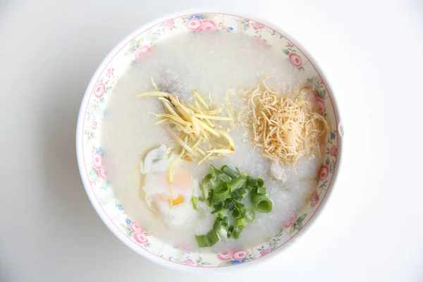 Porridge Riso Cucina Foto — Foto Stock
