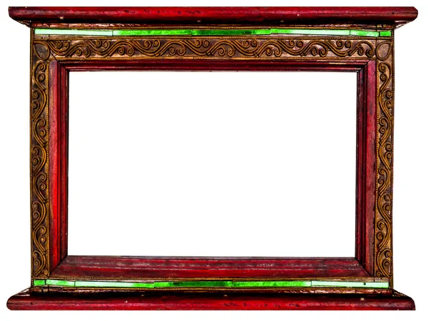 Frame Picture Made Wood Border Decor Vintage — Stock Photo, Image