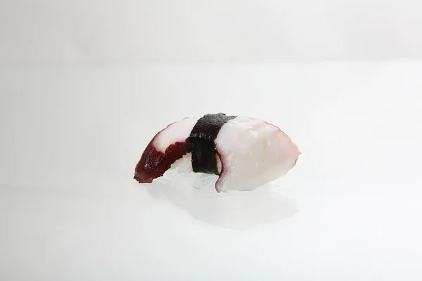 Tako Sushi Sushi Nigiri Tako Octopus Savoureux Concept Japonais Fruits — Photo