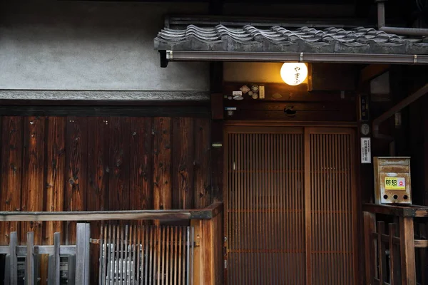 Старый Традиционный Японский Дом — стоковое фото