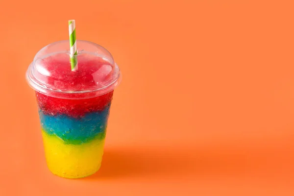 Colorful Slushie Differents Flavors — Foto Stock