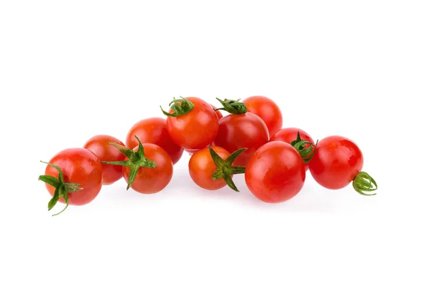 新鲜西红柿健康食品的概念 在黄桌背景上 — 图库照片