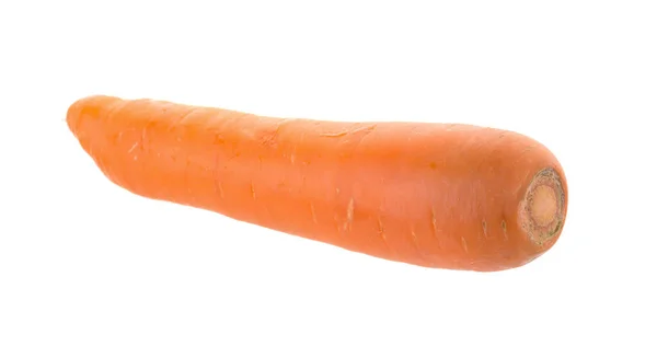 Fresh Carrots Slices Carrot White Background — Stock Photo, Image