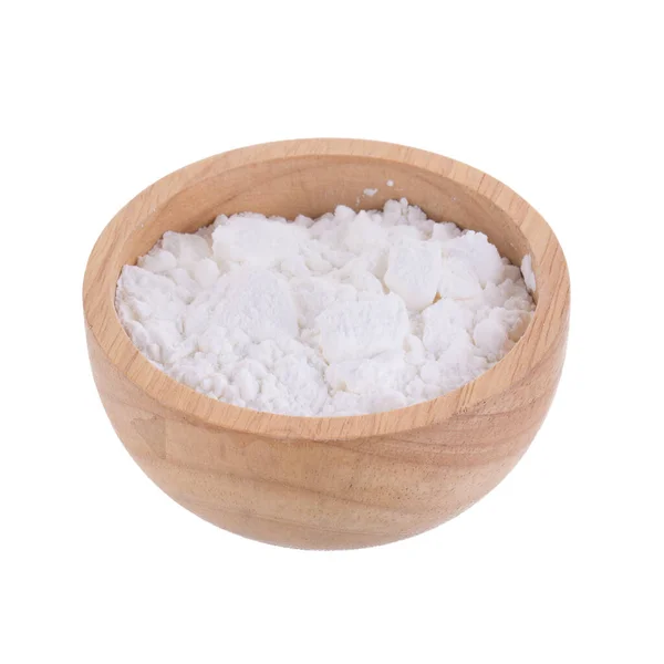Polvere Farina Mais Bianco Ingrediente Alimentare Popolare Utilizzato Nella Cottura — Foto Stock