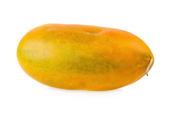 Thai Cantaloupe Melon Isolated White Background — Stock Photo, Image