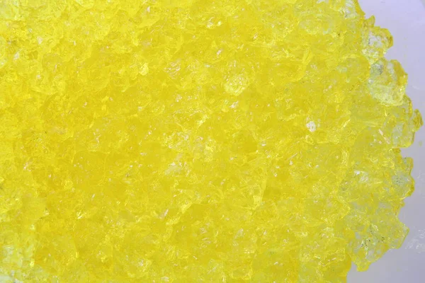 抽象的な創造的背景 黄色の氷の背景 — ストック写真