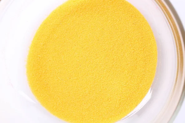 Soyut Sarı Kum Arkaplan Üst Görünüm — Stok fotoğraf