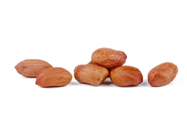 Geschälte Erdnüsse Aus Nächster Nähe — Stockfoto