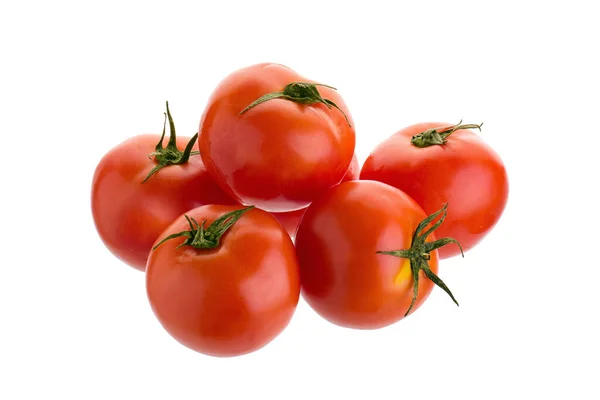 白い背景に隔離されたトマト — ストック写真