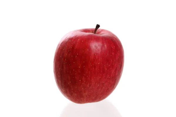 Beyaz Arka Planda Izole Japon Kırmızı Elma — Stok fotoğraf