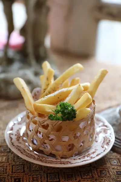 French Fries Basket — Stock Photo, Image