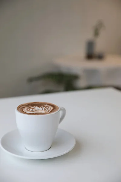 Taze Yapılmış Kahve Yakın Çekim — Stok fotoğraf