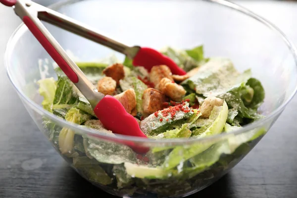 Salada Fresca Conceito Alimentação Saudável — Fotografia de Stock