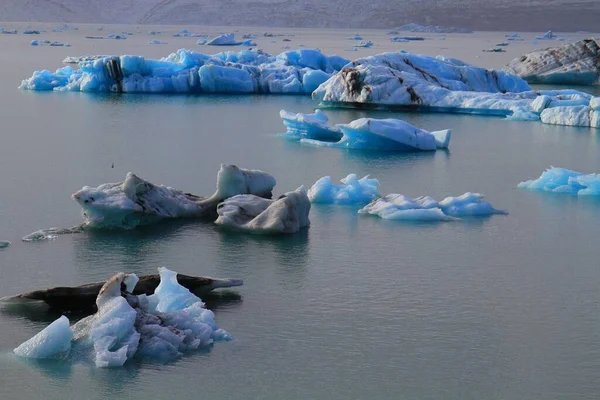 Jkulsrin Buzul Gölü Zlanda — Stok fotoğraf