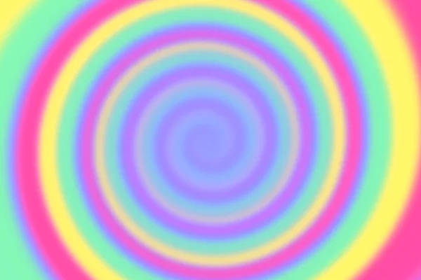 Blurred Twist Colorful Bright Gradient Rainbow Colorful Light Swirl Wave — Fotografia de Stock