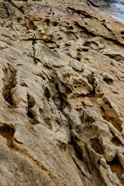 Текстура Прибрежного Старого Камня Скальные Обои — стоковое фото