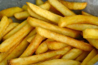 Kızarmış patates, kapat. 