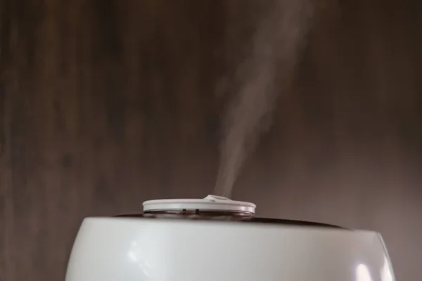 加湿器からのアロマオイル蒸気又はディフューザー水分 — ストック写真