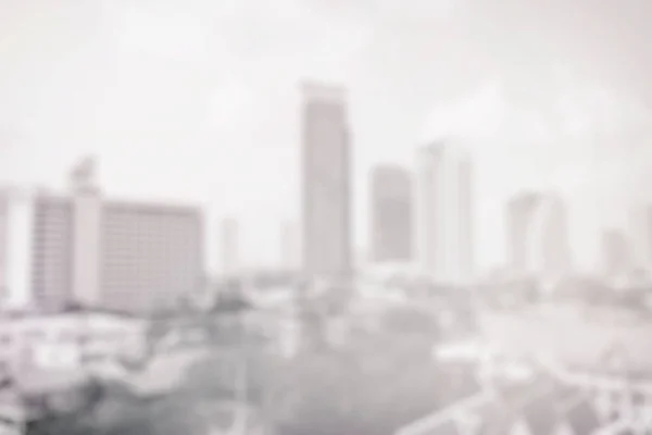 Blurred White Cityscape Background — Stock Photo, Image