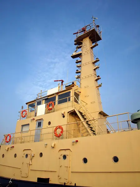 Duża Łódź Patrolowa Portu — Zdjęcie stockowe