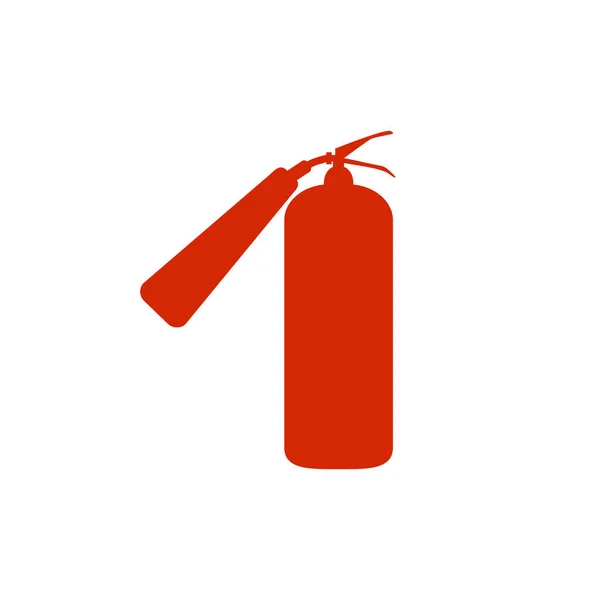 Иллюстрация Значка Огнетушителя Знак Огнетушителя — стоковое фото