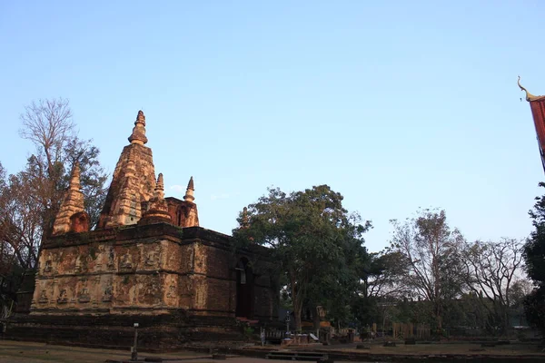 Wat Jet Yod Provincia Wat Photharam Chiangmai — Foto Stock
