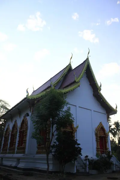 Wat Jet Yod Provincia Wat Photharam Chiangmai — Foto de Stock